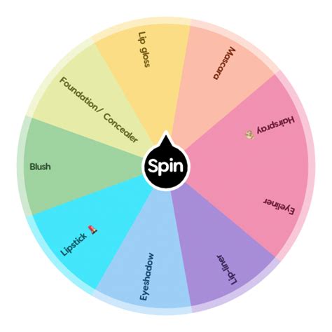 Spin Wheel: true random to pick item from the given list by spin .